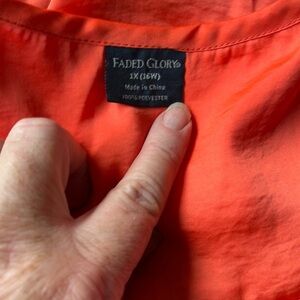 Faded Glory Graphic Dress Tank Size 1X​​